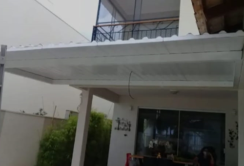 15.Cobertura fixa Galvalume termo acústico